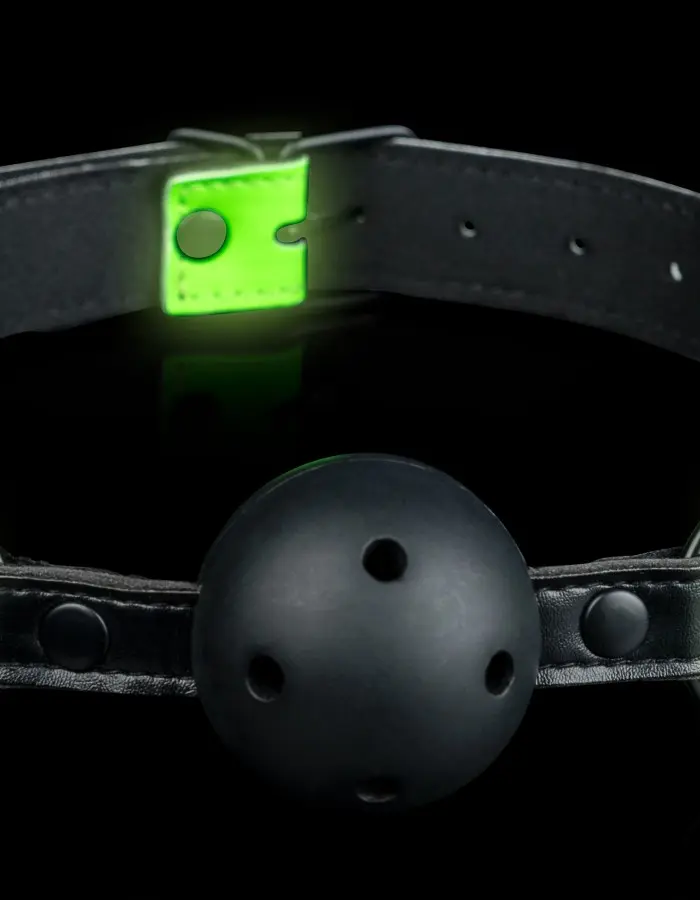 Breathable Ball Gag - Glow in the Dark