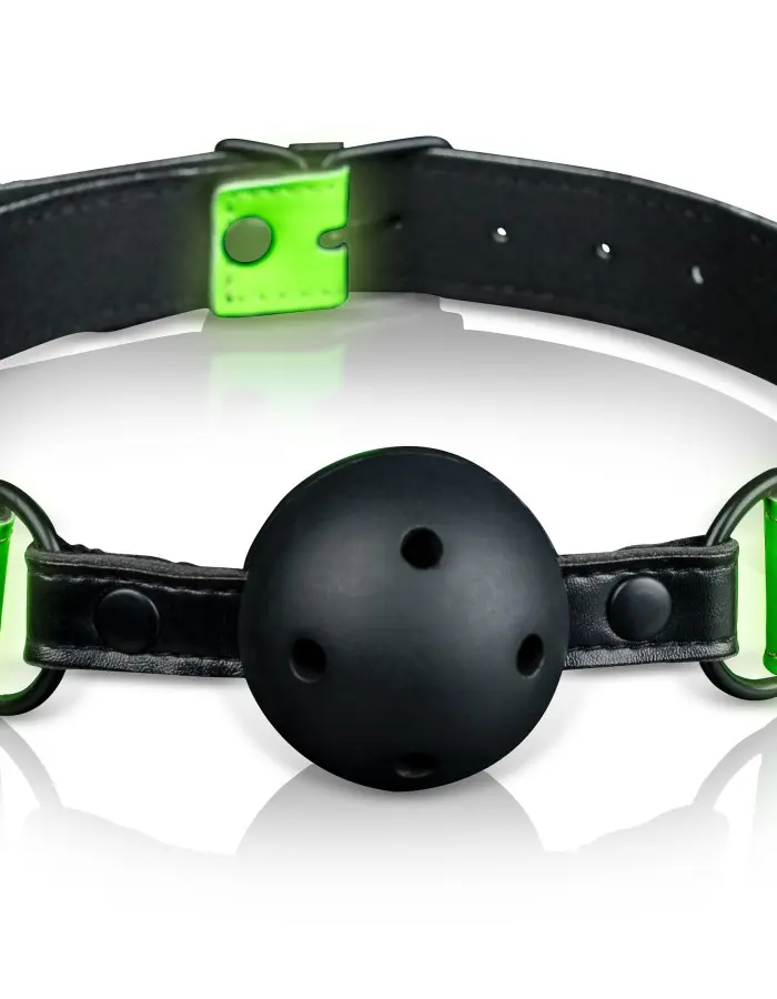 Breathable Ball Gag - Glow in the Dark