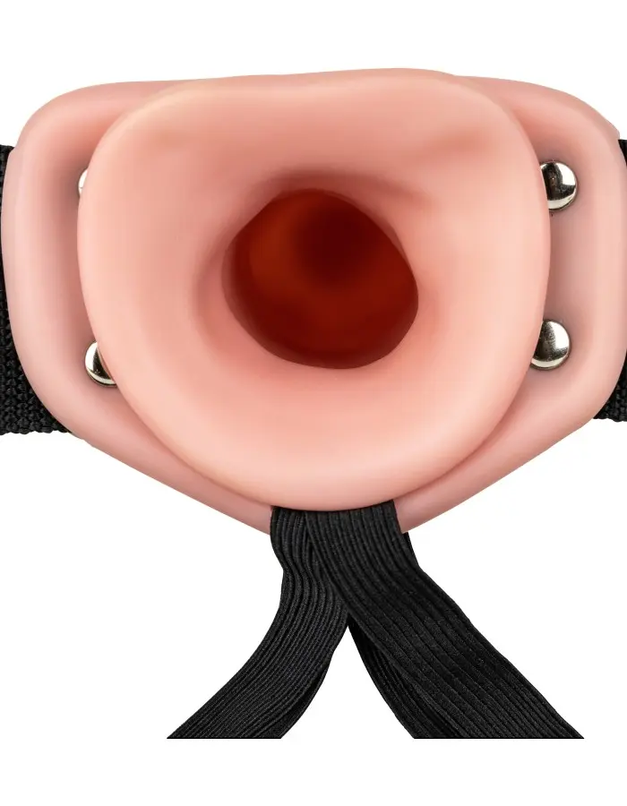Hollow Strap-on Without Balls 6 Inch - Flesh
