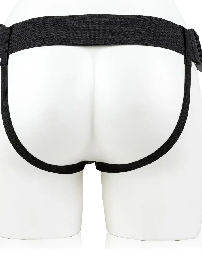 Hollow Strap-on Without Balls 6 Inch - Tan