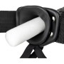 Hollow Strap-on Without Balls 8 Inch - Black