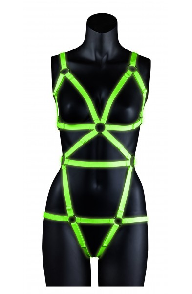 Full Body Harness - Large/xlarge - Glow in the  Dark