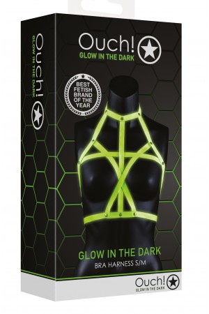 Bra Harness - Small/medium -Glow in the Dark