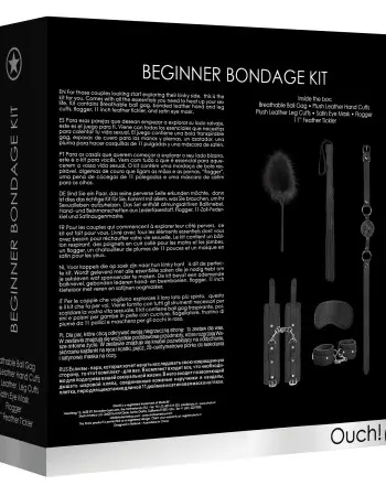 Beginners Bondage Kit - Black