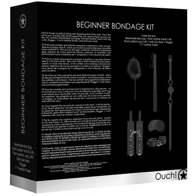 Beginners Bondage Kit - Black