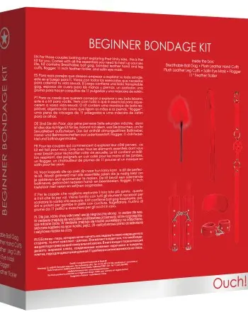 Beginners Bondage Kit - Red
