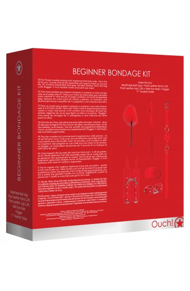 Beginners Bondage Kit - Red