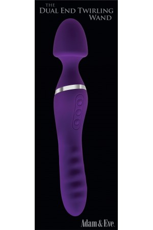 The Dual End Twirling Wand - Purple