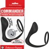Commander Prostate Pleaser Cockring - Black