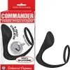 Commander Prostate Pleaser Cockring - Black
