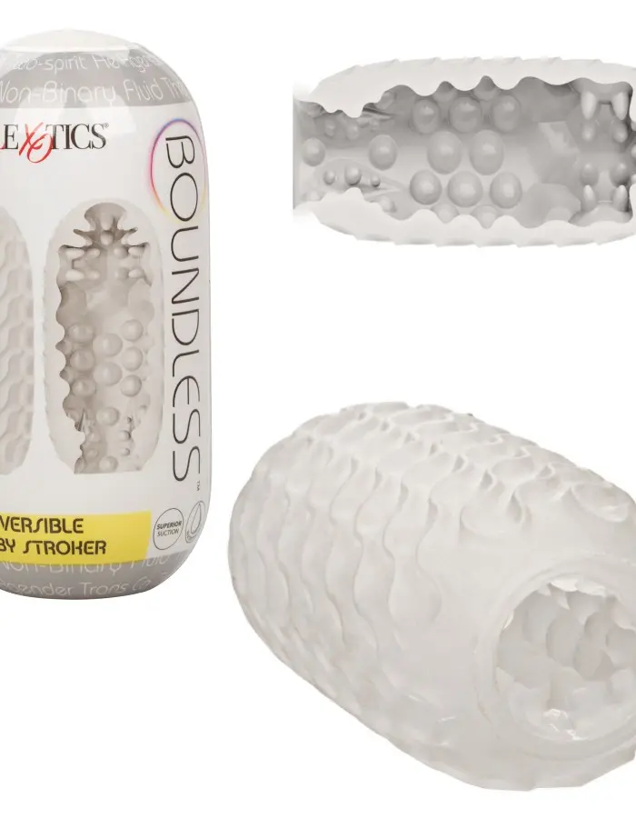 Boundless Reversible Nubby Stroker - Clear