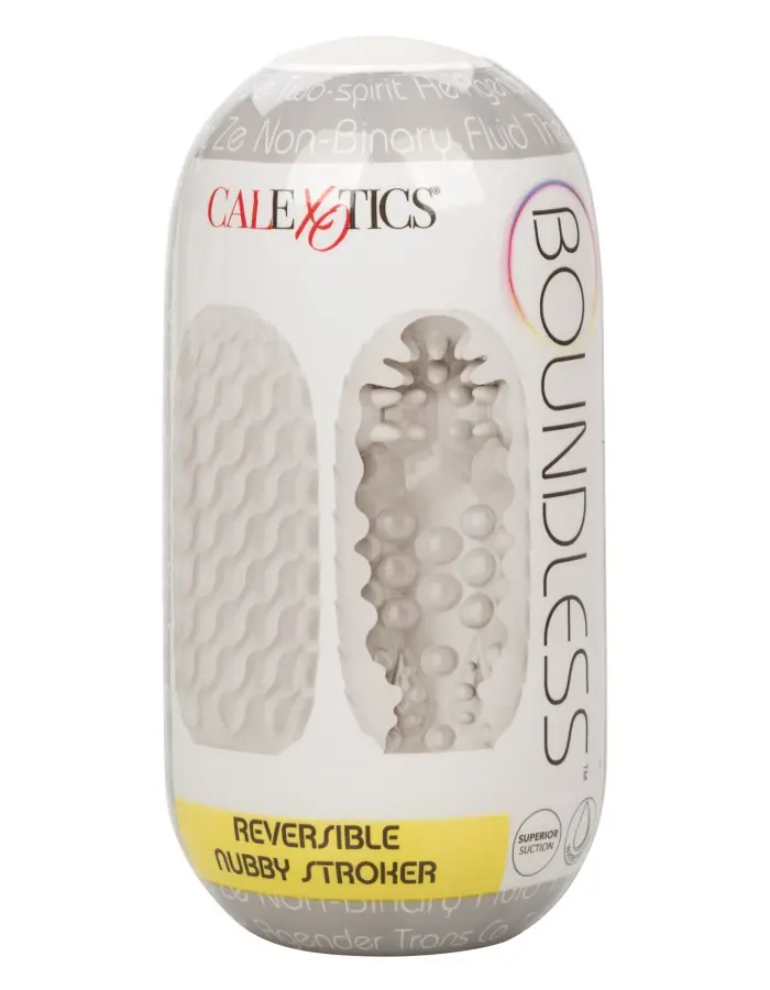 Boundless Reversible Nubby Stroker - Clear