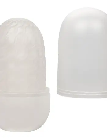 Boundless Reversible Ribbed Stroker - Clear