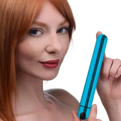 10x Slim Metallic Bullet - Blue