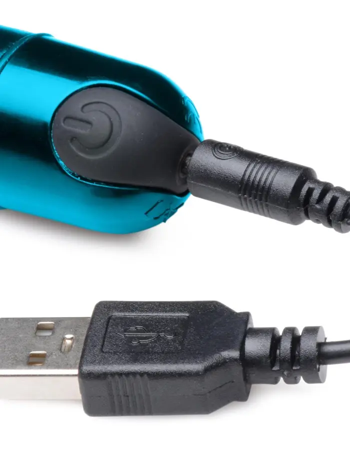10x Slim Metallic Bullet - Blue