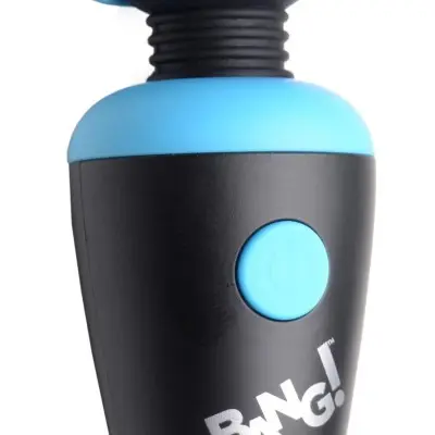 10x Vibrating Mini Silicone Wand - Blue