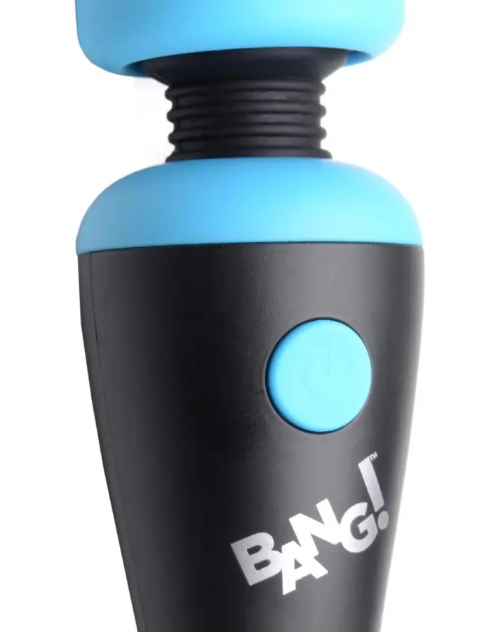 10x Vibrating Mini Silicone Wand - Blue