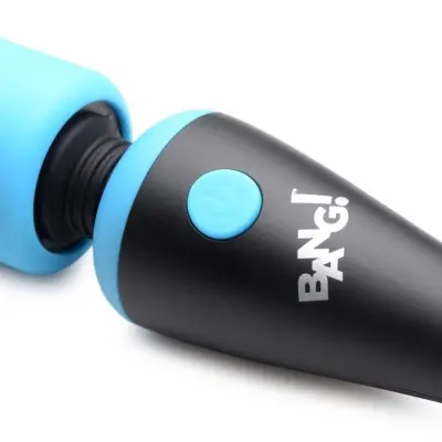10x Vibrating Mini Silicone Wand - Blue