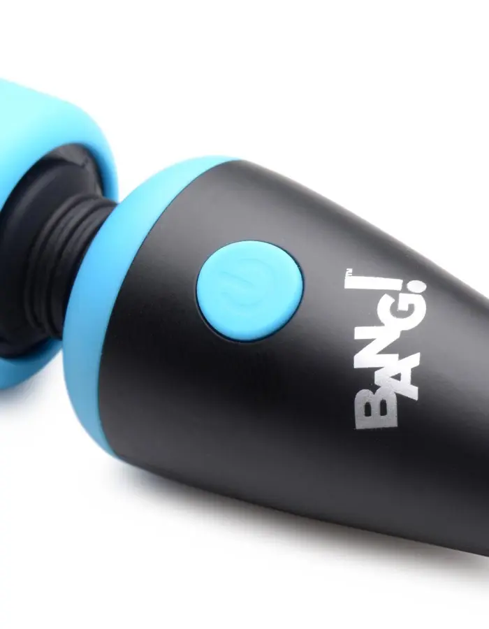 10x Vibrating Mini Silicone Wand - Blue