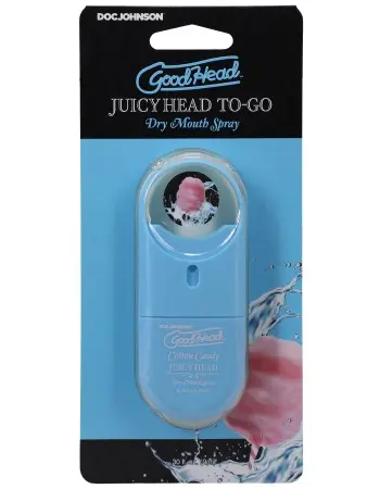 Goodhead - Juicy Head Dry Mouth Spray to-Go .30 Fl - Cotton Candy