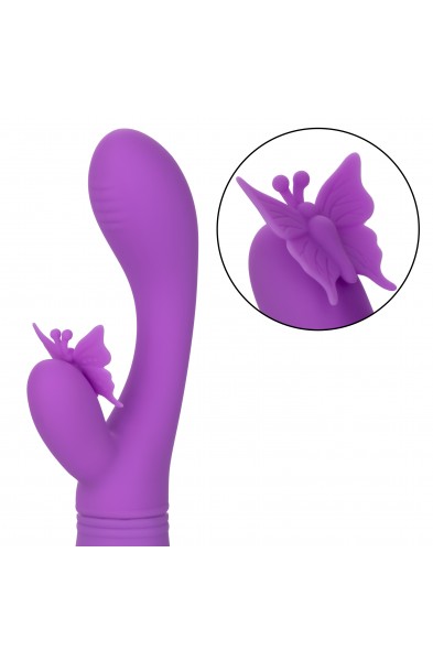 Rechargeable Butterfly Kiss Flutter - Purple