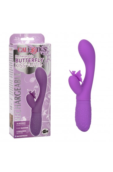 Rechargeable Butterfly Kiss Flutter - Purple