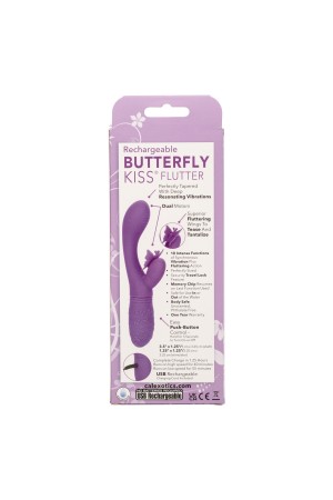 Rechargeable Butterfly Kiss Flutter - Purple