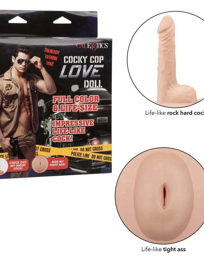 Cocky Cop Love Doll