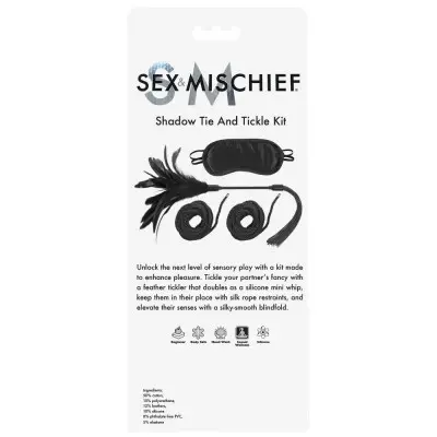 Shadow Tie and Tickle Kit - Black