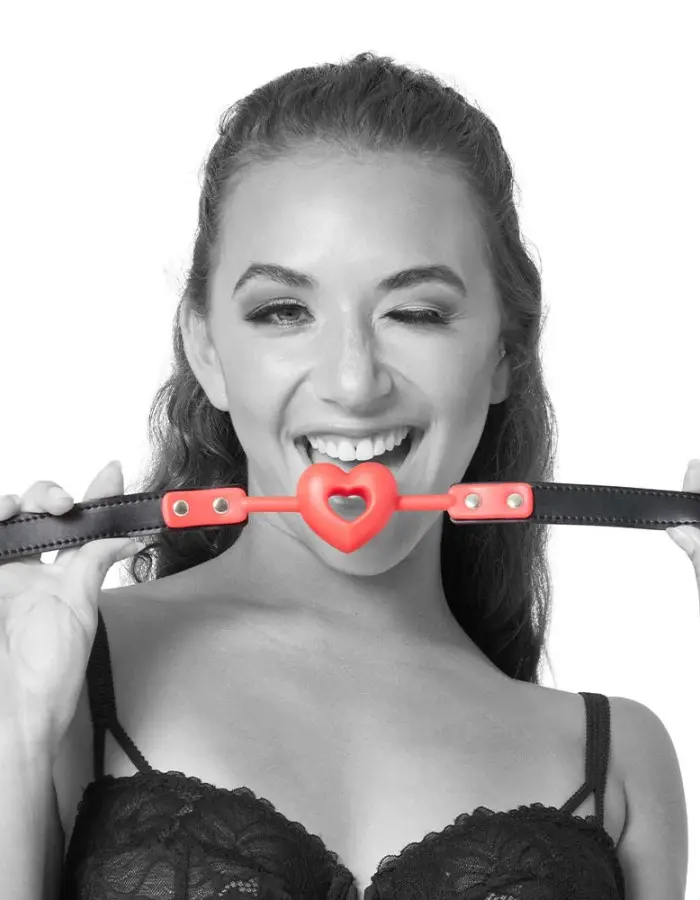 Amor Ball Gag - Red