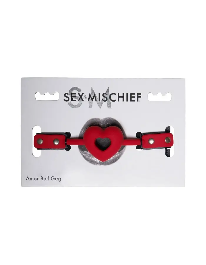 Amor Ball Gag - Red