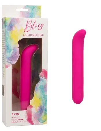 Bliss Liquid Silicone G Vibe - Pink
