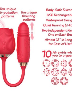 Wild Rose Suction Thruster - Red