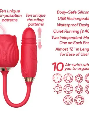 Wild Rose Suction Thruster - Red