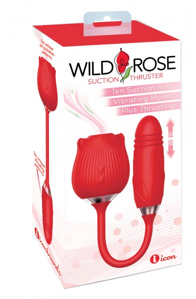 Wild Rose Suction Thruster - Red