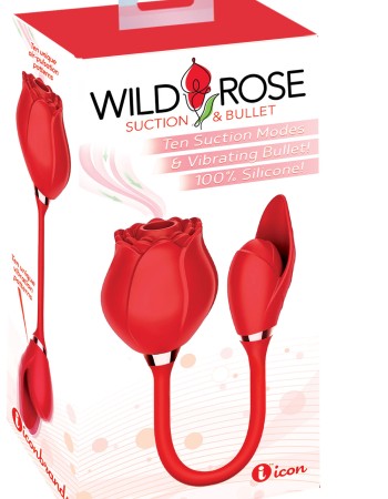 Wild Rose Suction and Bullet - Red