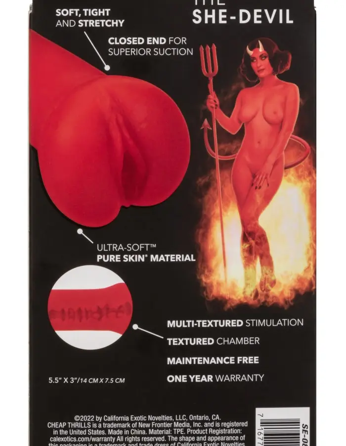 Cheap Thrills - the She Devil - Red