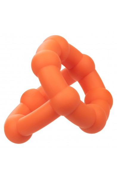 Alpha Liquid Silicone All Star Ring - Orange