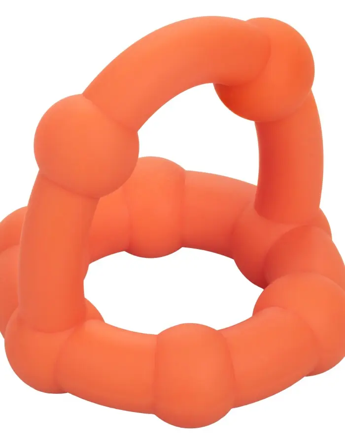 Alpha Liquid Silicone All Star Ring - Orange