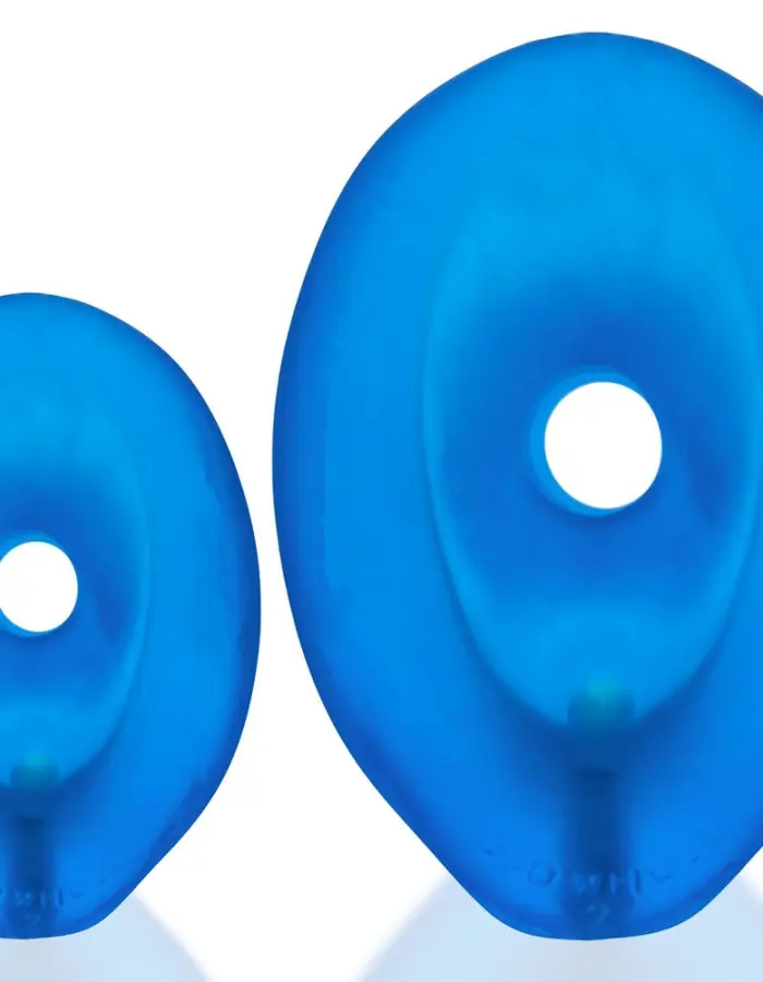 Glow Hole 1 Butt Plug - Small - Blue Morph