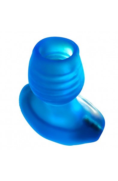 Glow Hole 2 Butt Plug - Large - Blue Morph