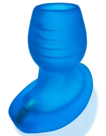 Glow Hole 2 Butt Plug - Large - Blue Morph