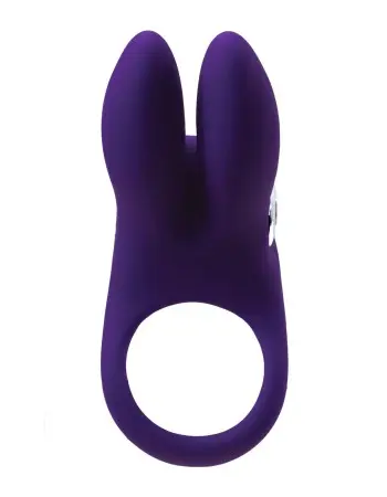 Sexy Bunny Rechargeable Ring - Deep Purple