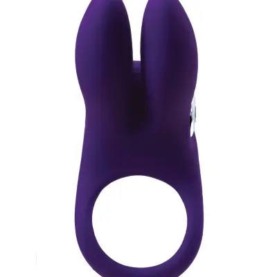 Sexy Bunny Rechargeable Ring - Deep Purple