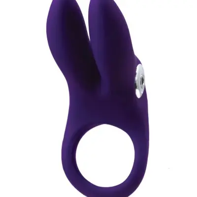 Sexy Bunny Rechargeable Ring - Deep Purple