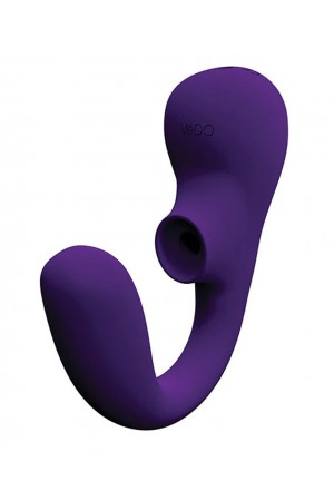 Suki Plus Rechargeable Dual Sonic Vibe - Deep  Purple