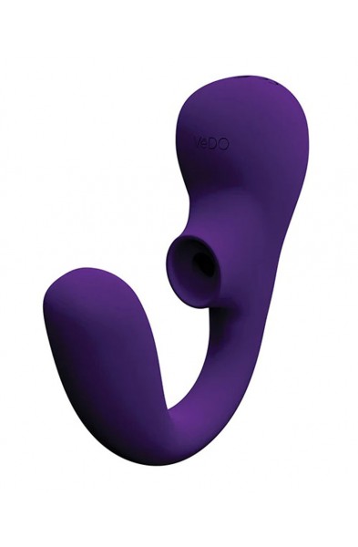 Suki Plus Rechargeable Dual Sonic Vibe - Deep  Purple