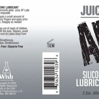 Af Silicone Lube 2 Oz Bottle