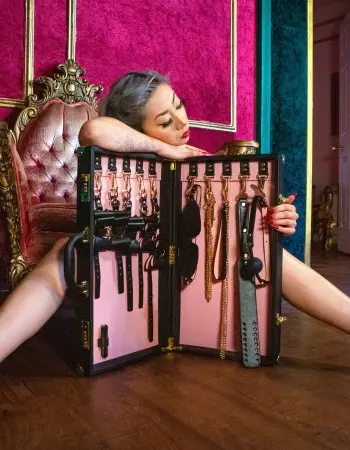 Temptasia - Safe Word - Bondage Kit With Suitcase - Black