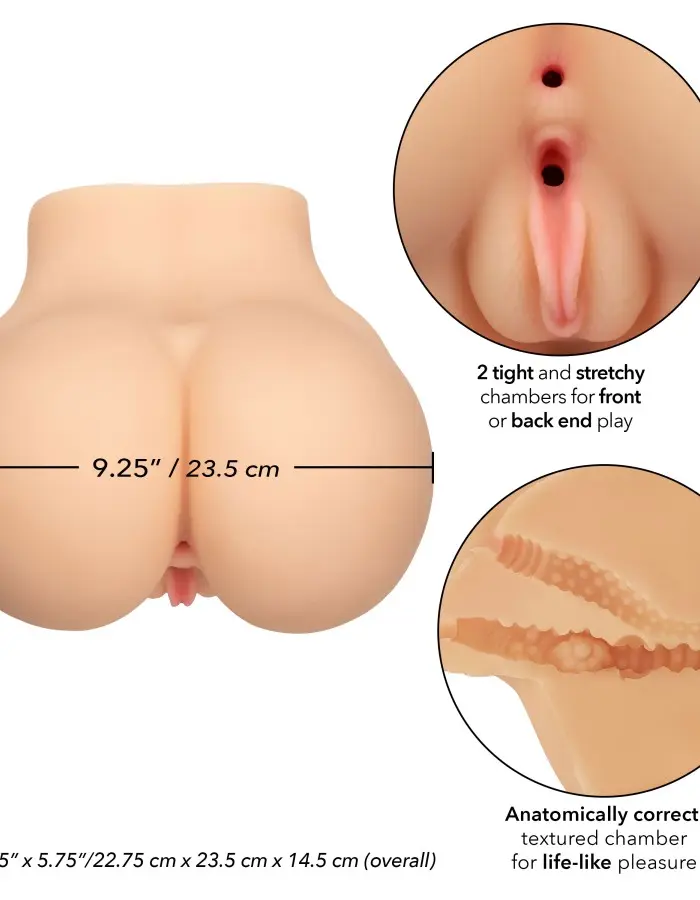 Stroke It Bbl Booty - Ivory